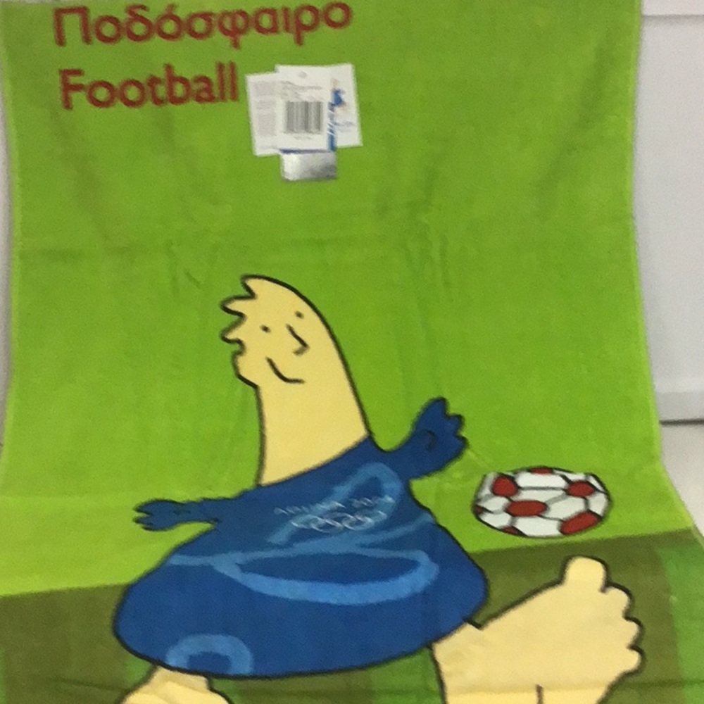 2 VINTAGE 2004 ATHENS OLYMPICS SPORTS TOWEL